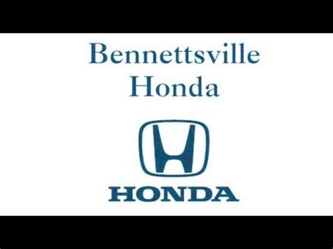 Bennettsville honda - Bennettsville Honda - 94 Cars for Sale. Certified Used Dealer, Internet Certified, Customer Appreciation Days 452 Hwy. 38 S. Bennettsville, SC 29512 https://www.bennettsvillehonda.com. Sales: (855) 702-1109 Service: (877) 292-5662. Inventory; Sales Reviews (9) ...
